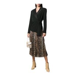 Flawed DVF  Lana Satin-Crepe Faux-Wrap Top 14